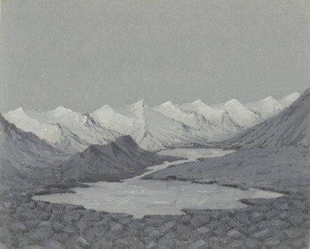 Вид ледяных озер
в вершине в Кашкасу,
в проходе в Кашгарию